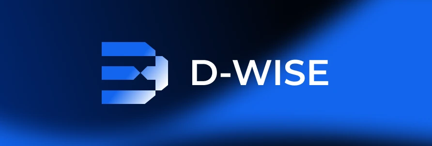 D-WISE — An earlier direction that wasn't chosen — logo presentation — by Sofia Andreeva
