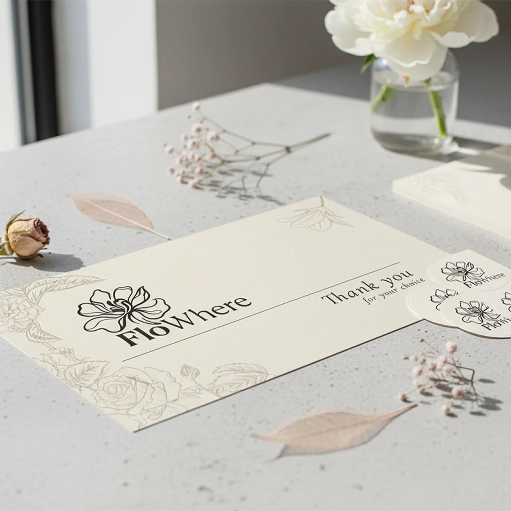 FloWhere — Care cards and greeting inserts — by Sofia Andreeva
