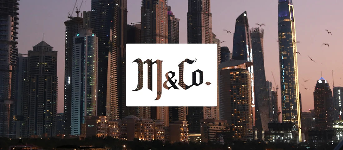 Makhsimov & Co. — Dubai — the firm's operating market and the brand's regional anchor — by Sofia Andreeva